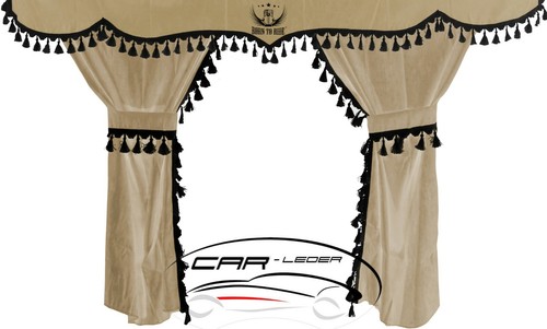 Curtains truck window shield - curtains,