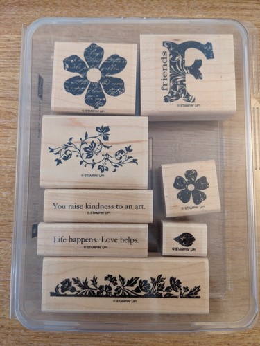 Stampin wood mount - up!,