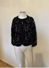Zara SEQUINNED KNIT CARDIGAN