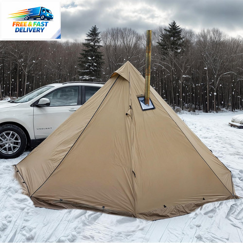 Camping hot tent - camping,