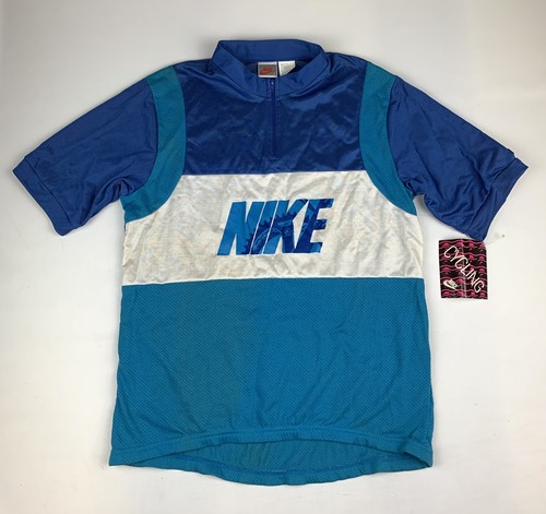 Vintage nike cycling jersey - cycling,