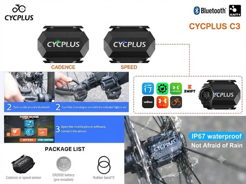 Cycplus cadence speed - cycplus, cadence/speed