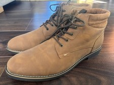 River Island Size 10 Tan Brown Chukka Boots (Worn Once)