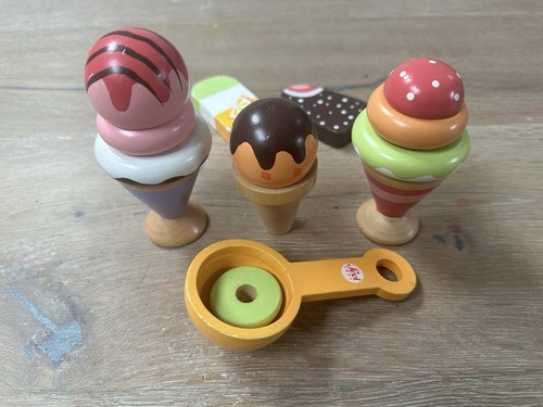 Wooden ice cream - ice,