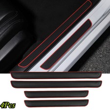 4X Rubber Car Door Scuff Sill