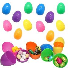 12 x Filler Easter Eggs Fillable Egg Hunt Game 5.5cm Hollow Add Gift Treats Q38
