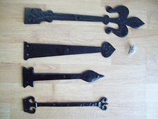 black antique cast iron hinge