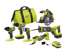 Ryobi 18V Cordless 6-Tool