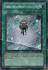 Charge of the Light Brigade Italian 1st Ed Secret Rare TDGS-IT089  Yu-Gi-Oh!