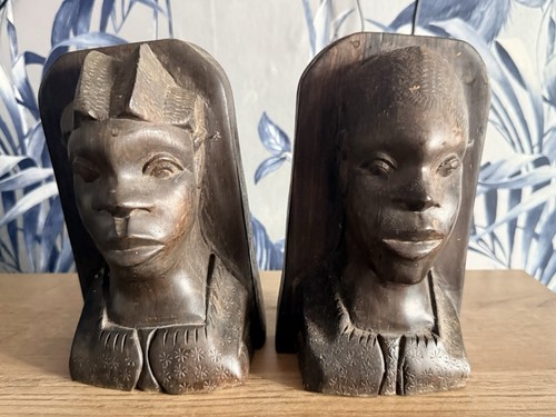 Vintage african hand carved - vintage,