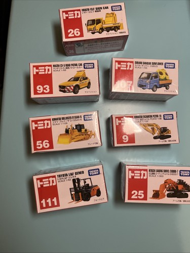 Tomica construction work cars - tomica,