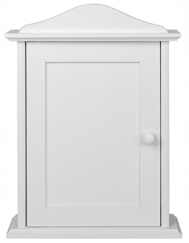 White wooden key cabinet - key,