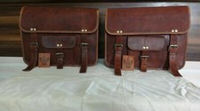 Bag Motorcycle Leather Saddle