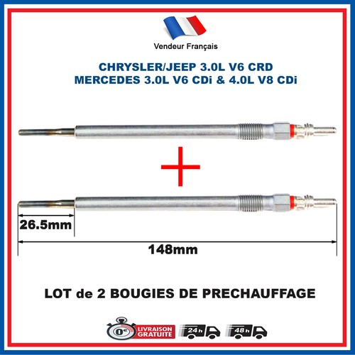 Glow plug for mercedes - glow,