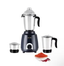 GEEPAS 600W 3-in-1 Indian Mixer Grinder Stainless Steel Jars & Blades Dry & Wet