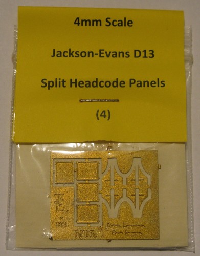 Jackson evans 4mm scale d13 - 4mm,