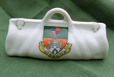 VINTAGE CRESTED CHINA CRICKET BAG - WINDSOR COAT of ARMS – GRIFFIN CHINA  