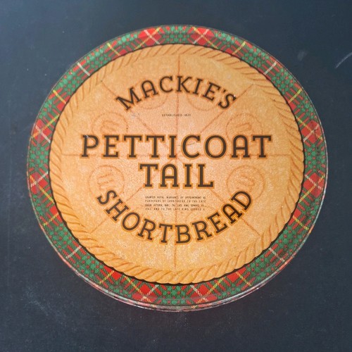 Vintage tin mackies - tin, cm