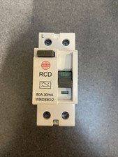 Wylex 80A 30mA Type A RCD 2 Pole Module WRDS80/2 WRS80/2 Consumer Unit Switch