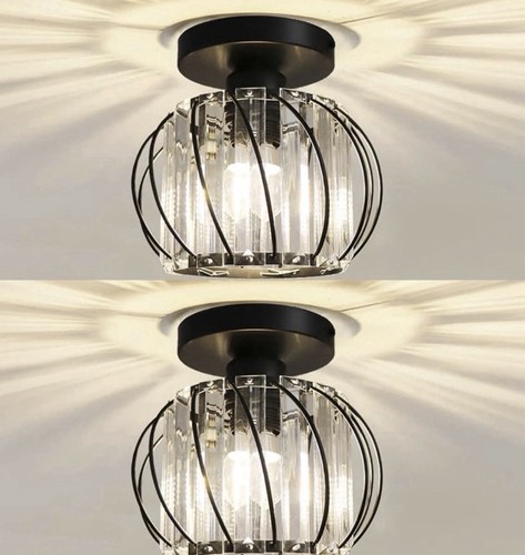 Chandelier crystal ceiling - 2x,