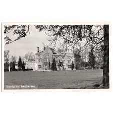 KNUSTON HALL nr Rushden, Northamptonshire Plain Back RP Postcard Unused
