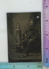 Bearded Older Man With Young