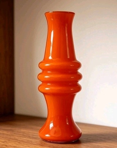 Vintage orange white cased - white,