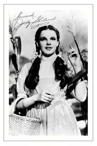 Judy garland wizard oz - judy, of