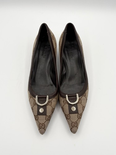 Gucci brown canvas - gucci,
