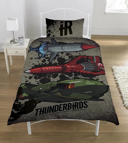 Thunderbirds single duvet - thunderbirds,