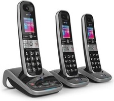BT 8610 Trio Triple Cordless Phone with Answer Machine & Advanced Call Blocker