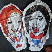 Spice Girls Smash Hits Blow Up Dolls Inflatable Mel C Geri Ginger Sporty Spice