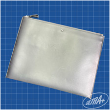 Mont Blanc Navy Leather A4 Folio Pouch Document CaseNever Used