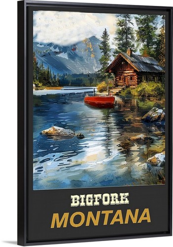 Bigfork montana log cabin - montana, lake
