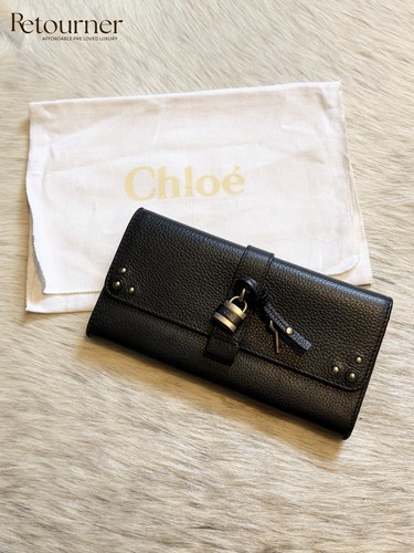 Chloe paddington black leather - chloe,