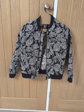 Ladies Joules Bomber Jacket Navy 10