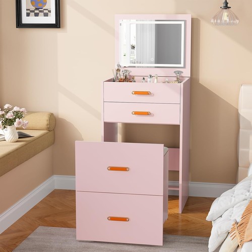 Compact vanity table - 3-in-1,