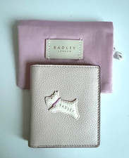 Radley Jump Beige Leather Credit Card Holder - Wallet - New With Dust Bag