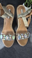 River Island High Wedge Sandals. Brand New. Size 6