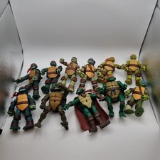 11x Teenage Mutant Ninja Turtles Figures Bundle Joblot! Official. No Weapons!