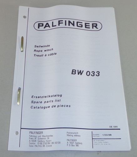Parts catalog spare - catalog,