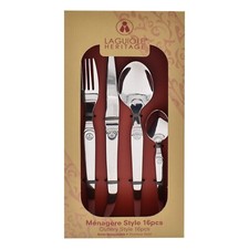 LAGUIOLE - Stainles steel 16-piece cutlery, RRP £85