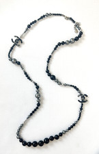 CHANEL Faux Pearl Long