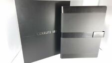 Cerruti 1881 A4 Notepad + Pen Holder Designer Notebook Notepad Conference Folder