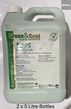 (10-Litres) Green & Gold Tops Glass Polish Professional Automotive Valet Cleaner
