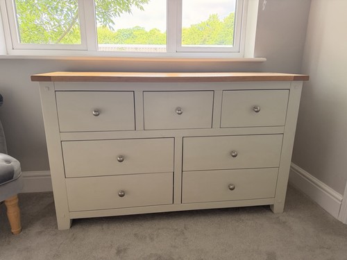 Cream chest draws bedroom - cream,