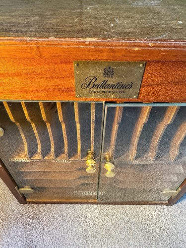 Ballantines cabinet - ballantines,