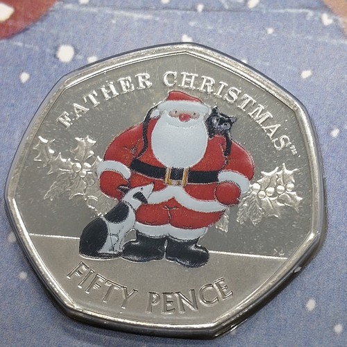 2019 christmas 50p coin - -, in