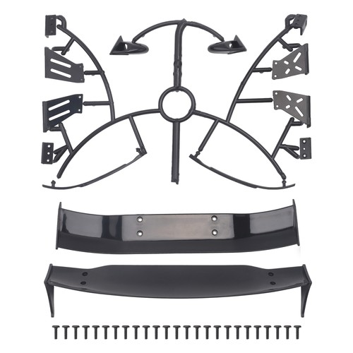 Body spoiler rc racing - body,