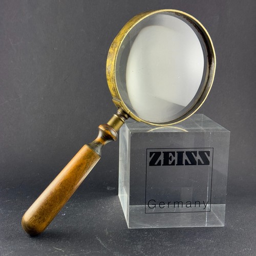 Antique brass wooden - brass,